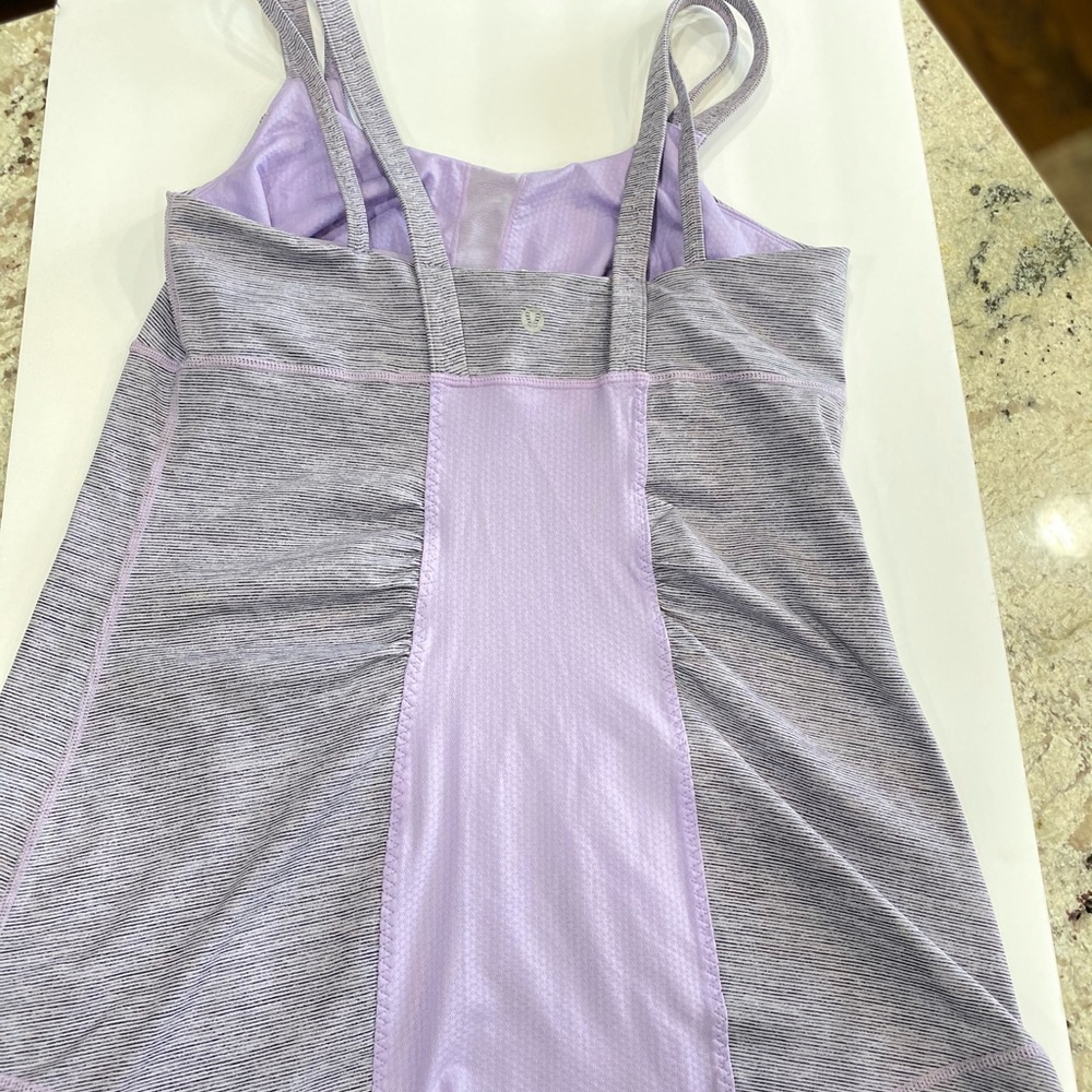 Lululemon Purple Tank Top Size 10 - Picture 2 of 6